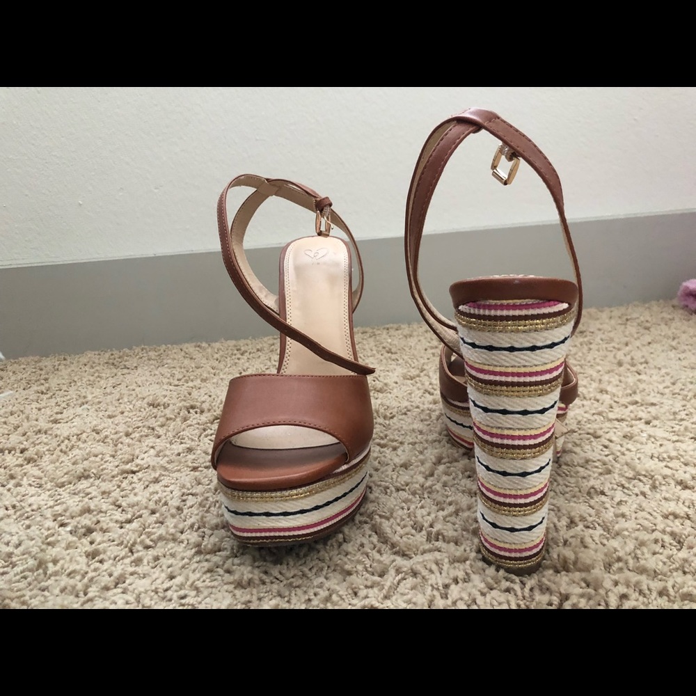 Platform summer sandals